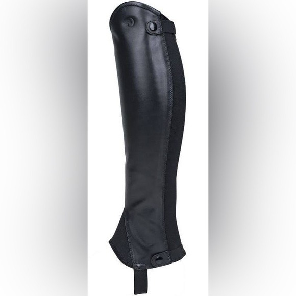 Ladies Leather Mini Chaps or Half-Chaps - Picture 4 of 4